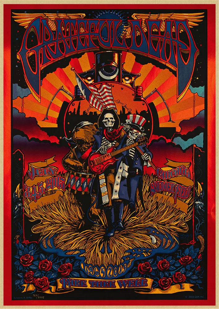 The Grateful Dead Vintage Posters