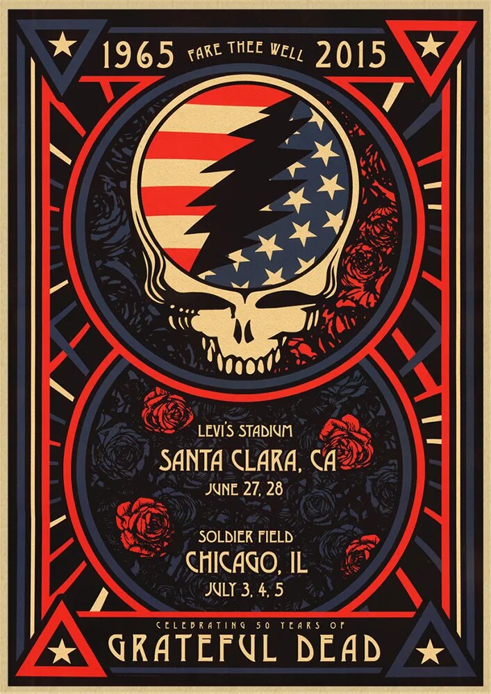 The Grateful Dead Vintage Posters