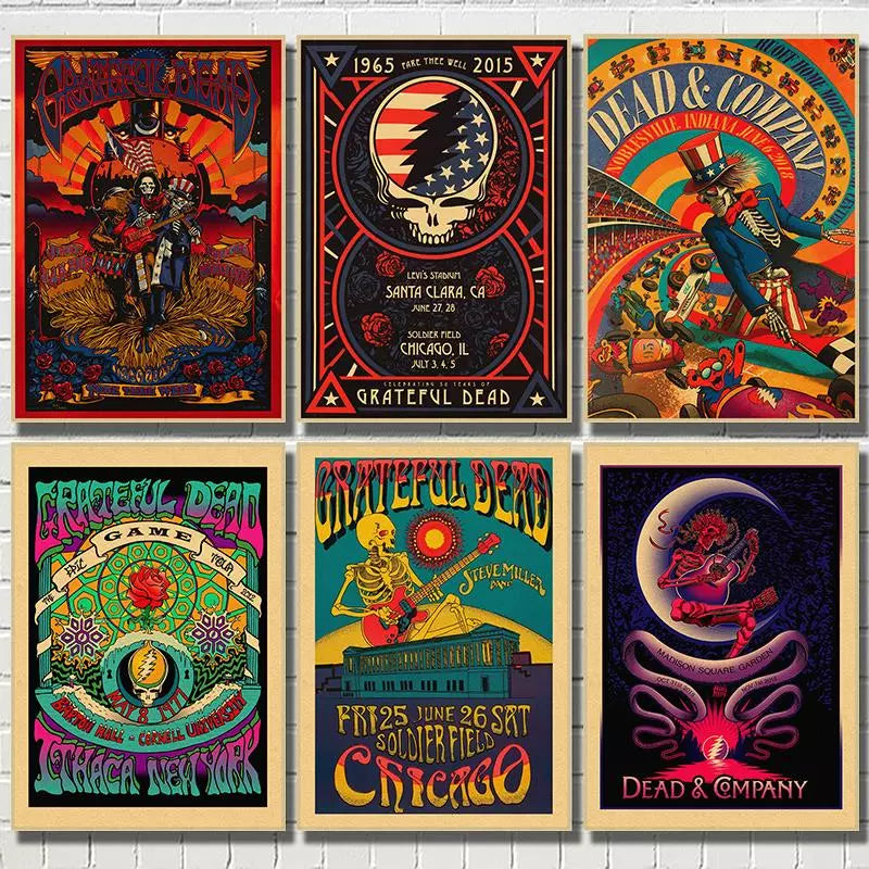 The Grateful Dead Vintage Posters