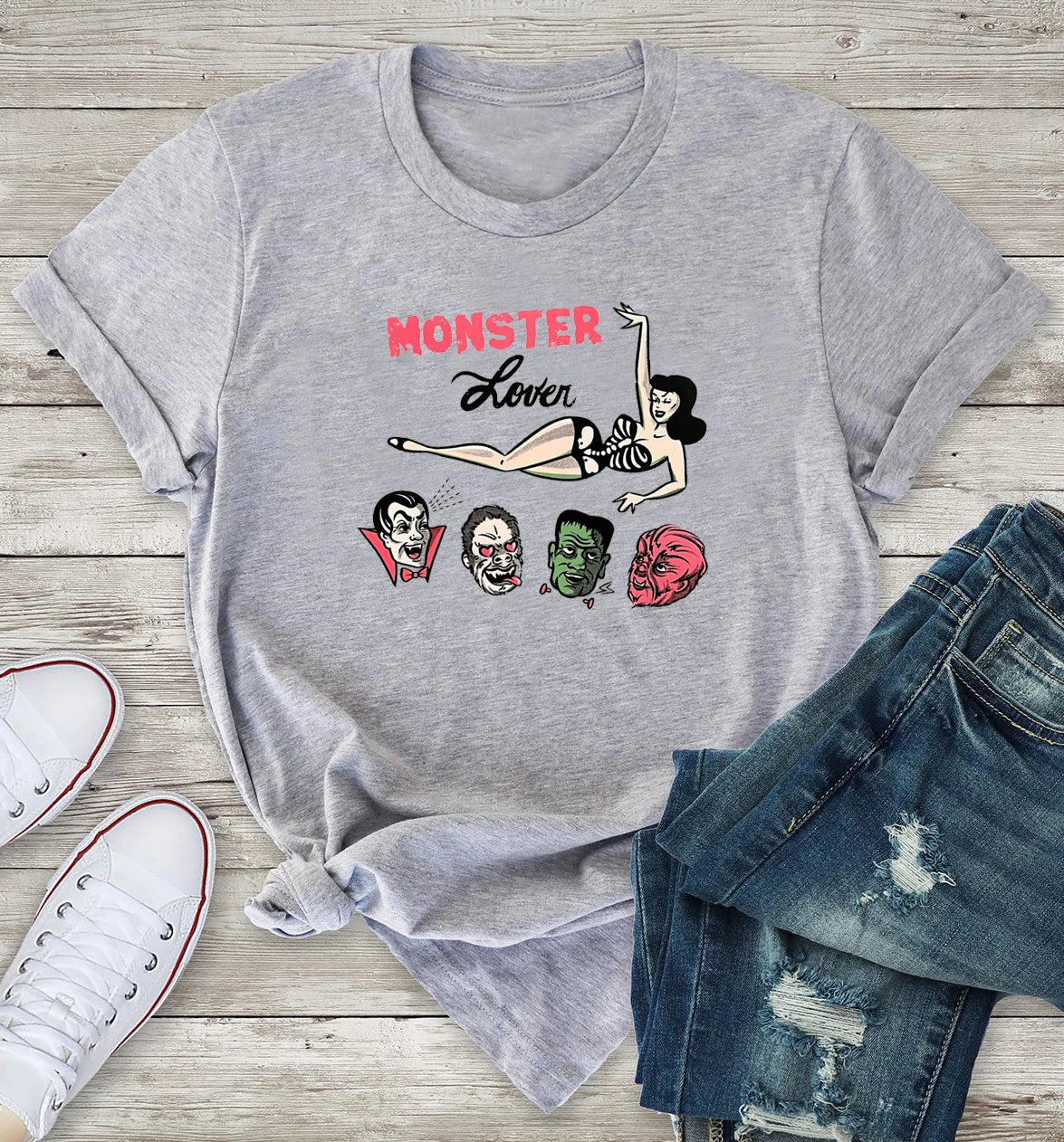 Retro Monster Grunge Women’s T-Shirt