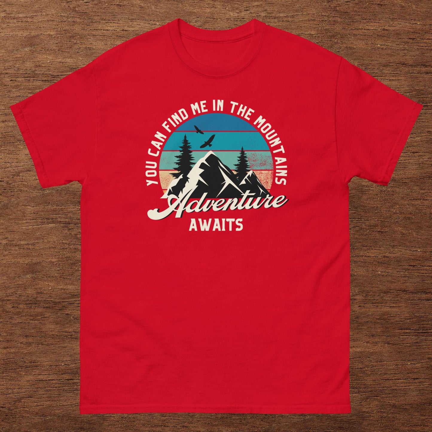 Men's classic tee - Adventure Awaits