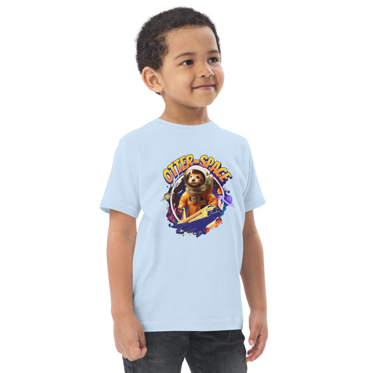 Toddler jersey t-shirt - Space Otter