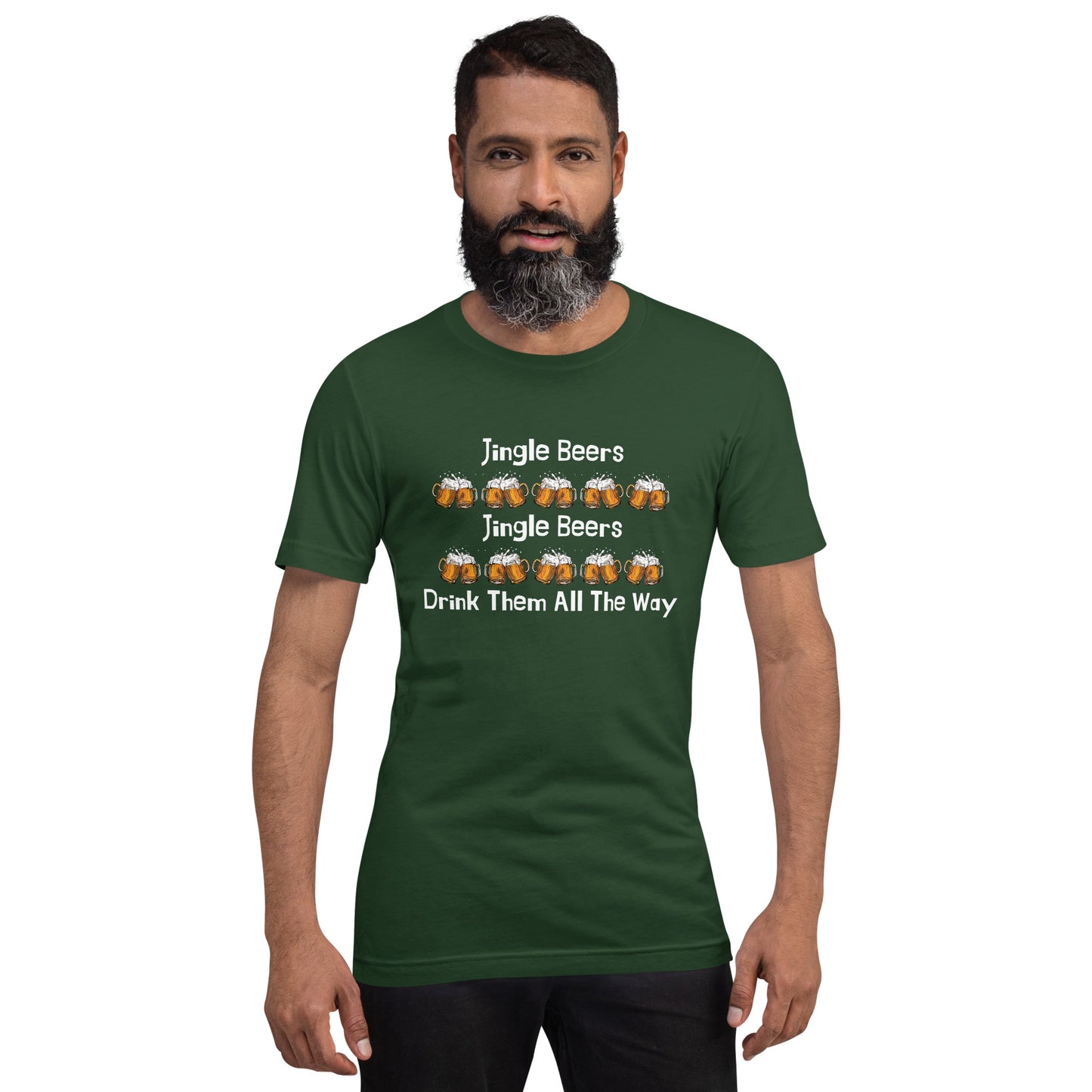 Men's Jingle Beers Christmas T-Shirt