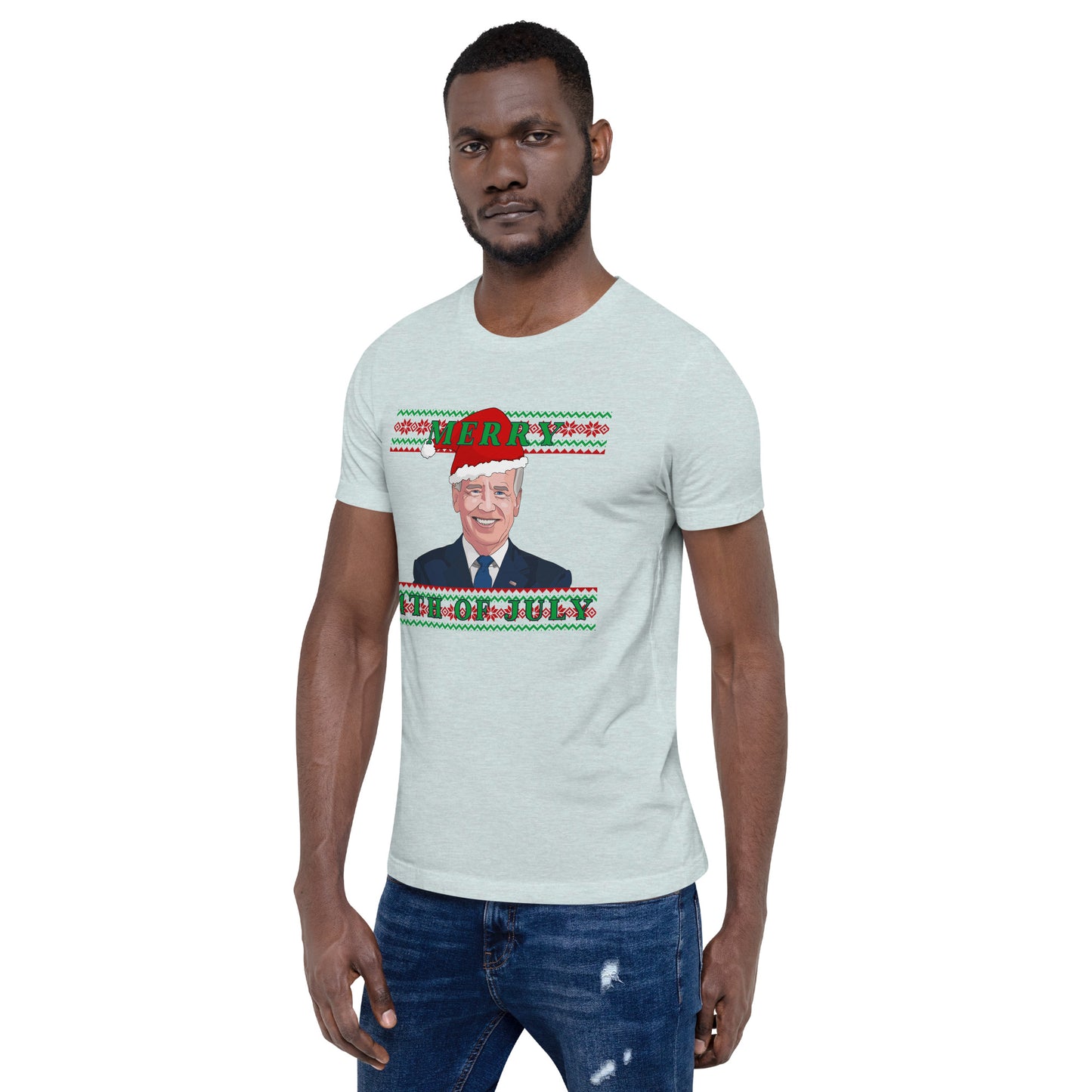 Men's t-shirt - Biden Merry 4th of July