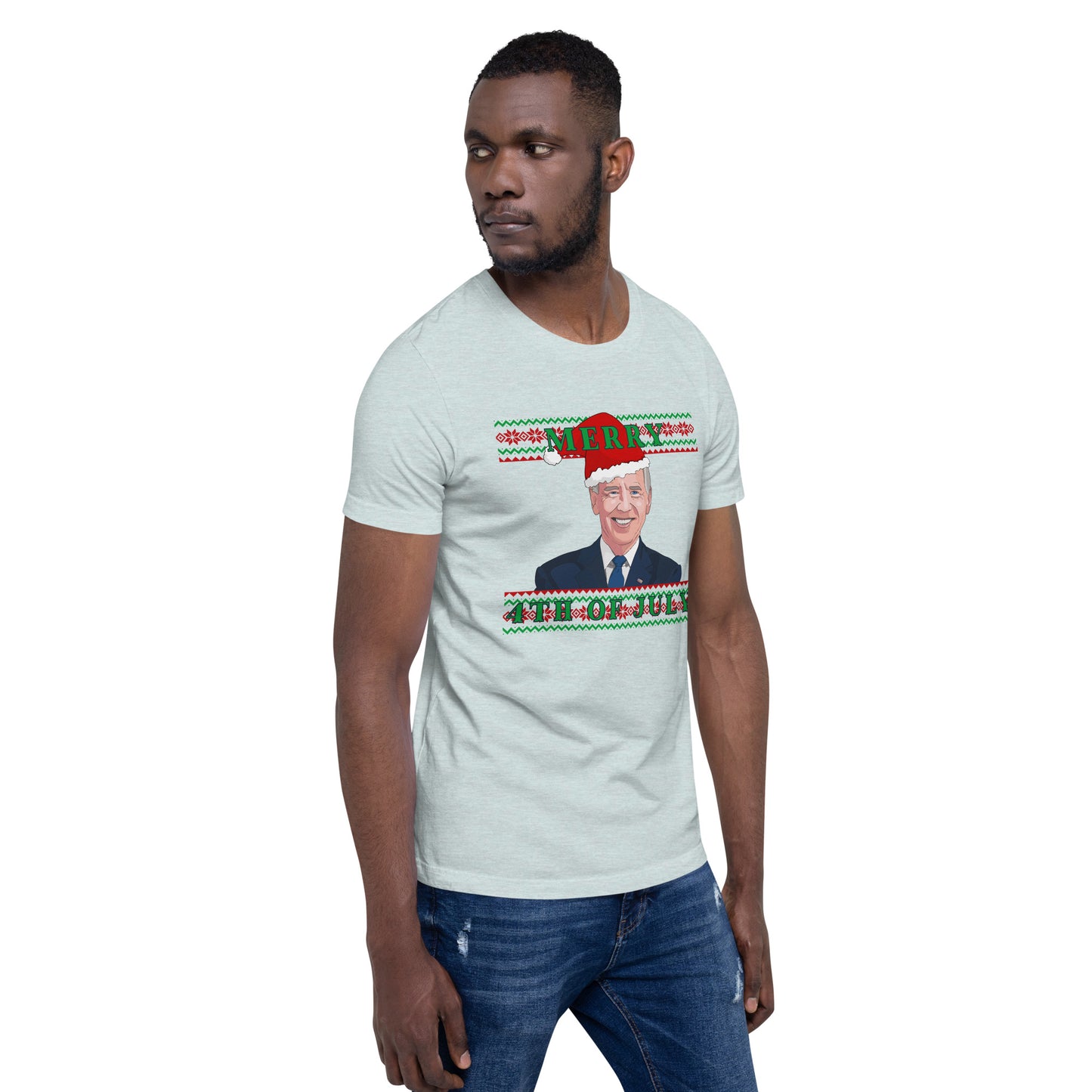 Men's t-shirt - Biden Merry 4th of July