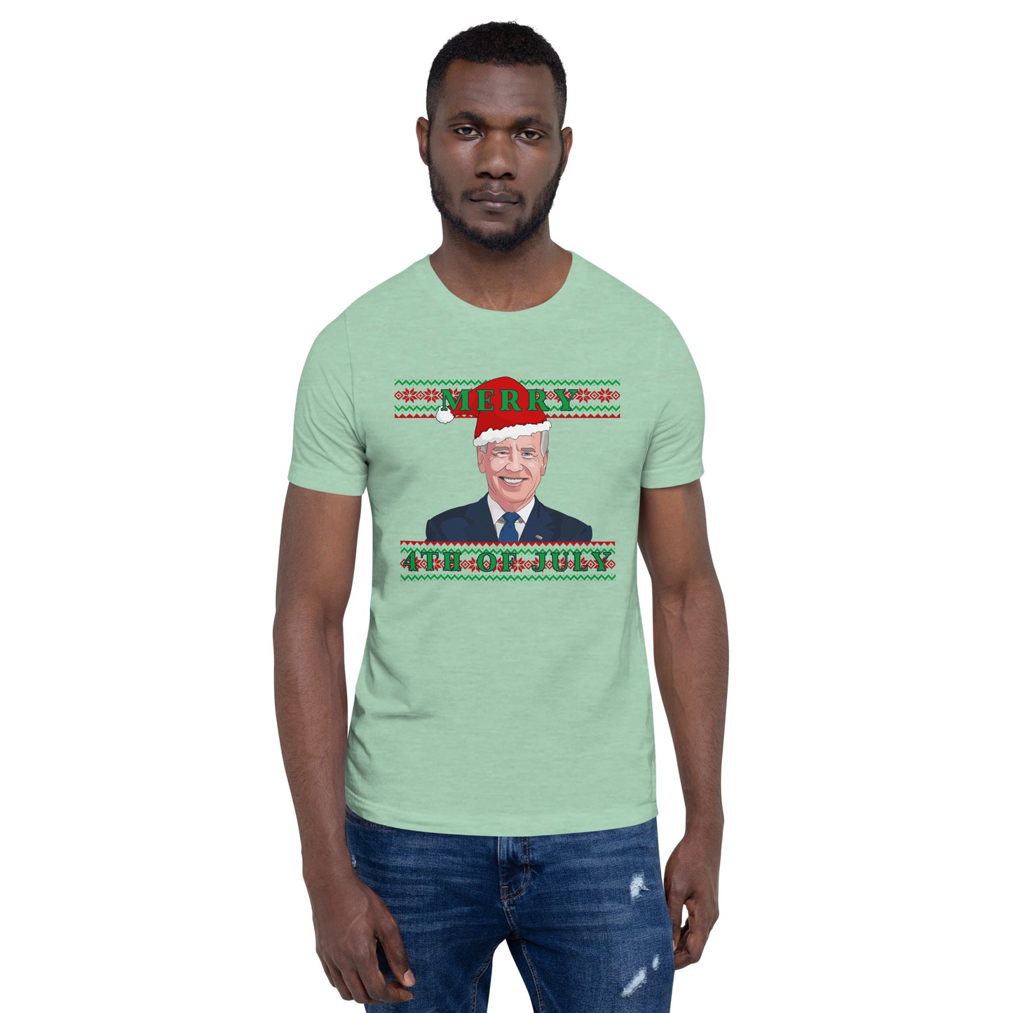 Men's t-shirt - Biden Merry 4th of July