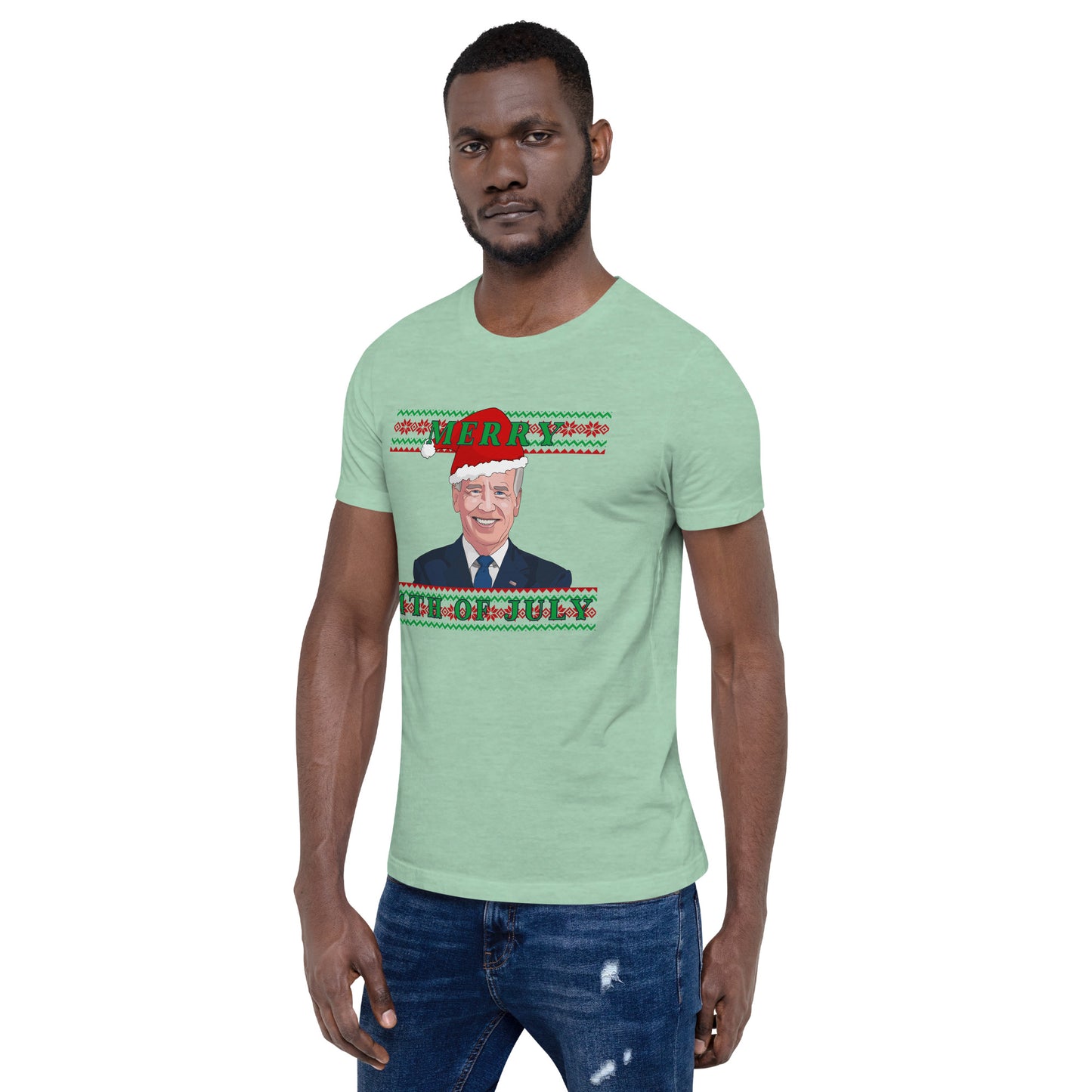 Men's t-shirt - Biden Merry 4th of July