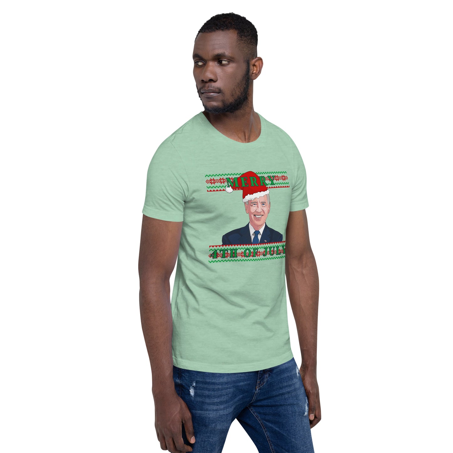 Men's t-shirt - Biden Merry 4th of July