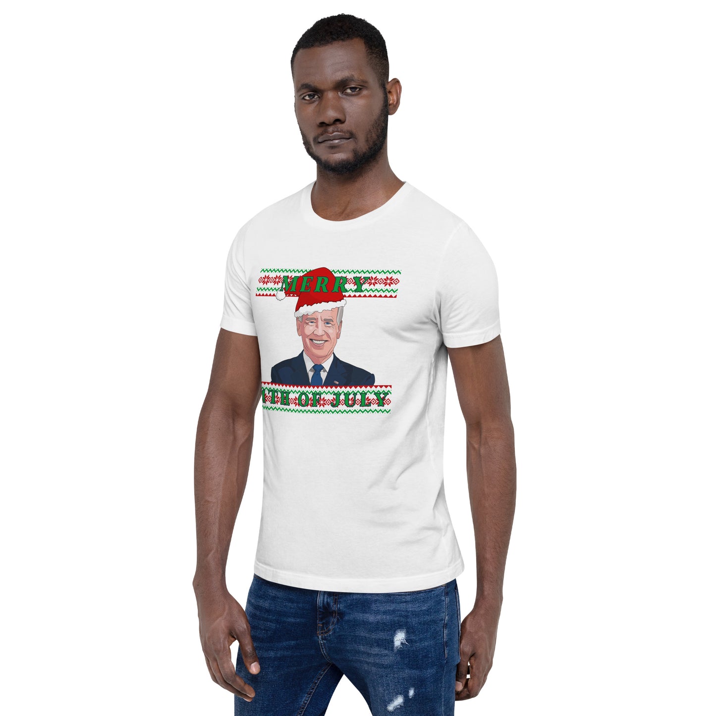 Men's t-shirt - Biden Merry 4th of July