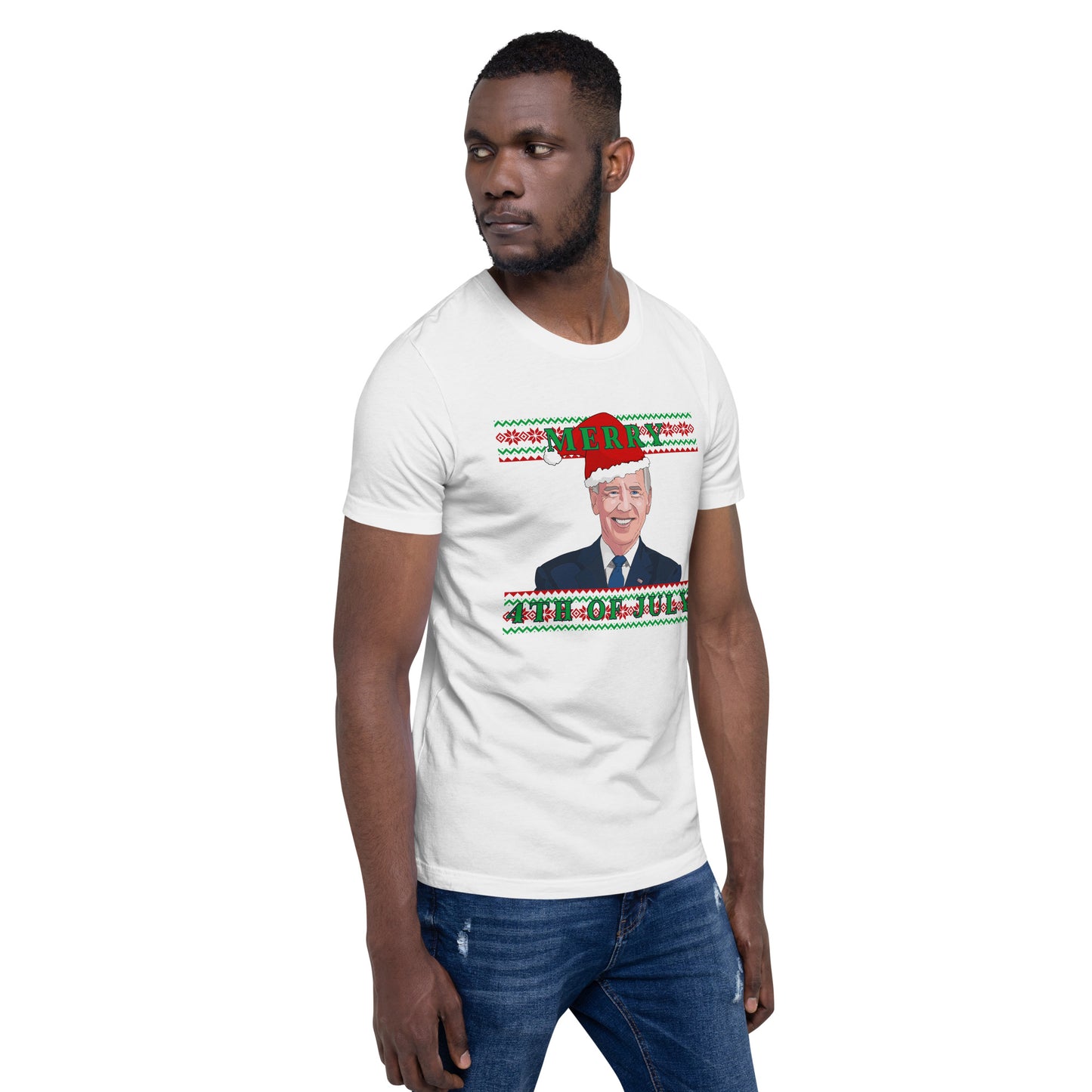 Men's t-shirt - Biden Merry 4th of July