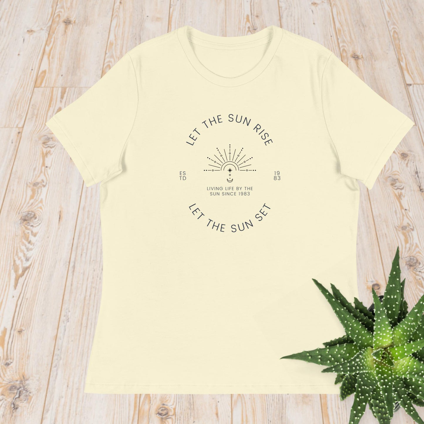 Women's Relaxed T-Shirt - Sun Rise