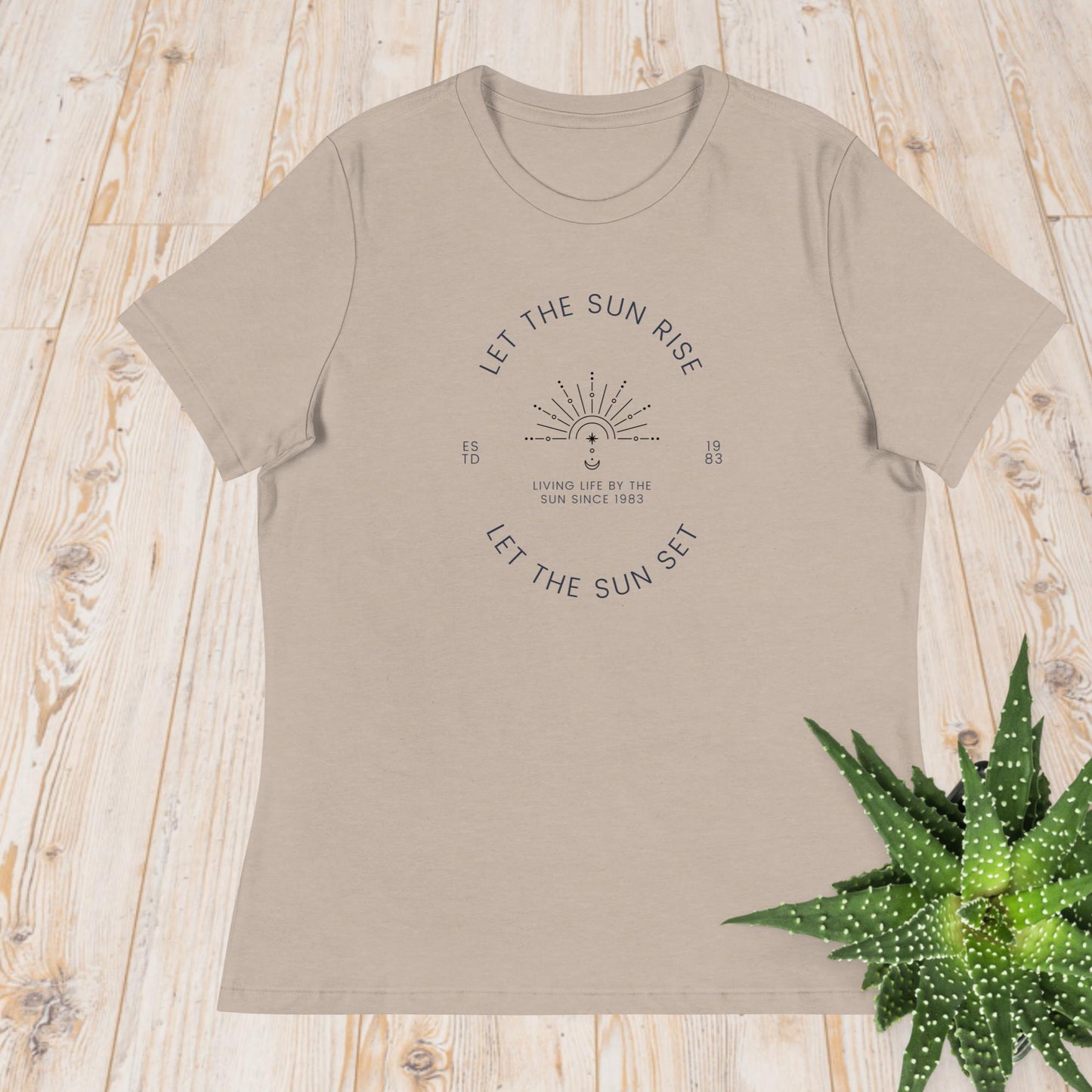 Women's Relaxed T-Shirt - Sun Rise