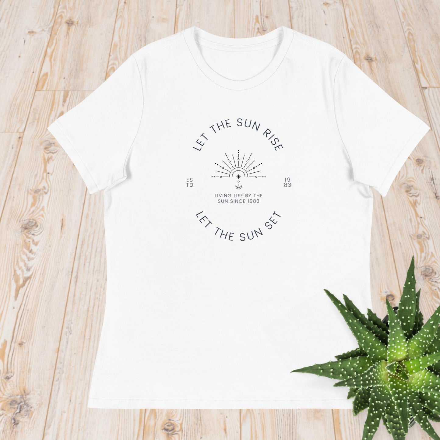 Women's Relaxed T-Shirt - Sun Rise