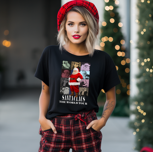 Women's Santa Claus World Tour T-shirt