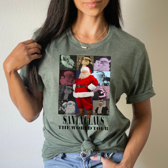 Women's Santa Claus World Tour T-shirt